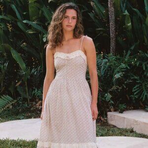 Christy Dawn Emma Dress Essence Cream XS